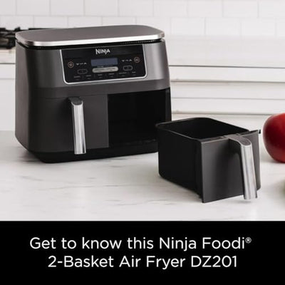 Ninja DualZone 8-Quart 6-in-1 Air Fryer – Smart Two-Basket Cooking