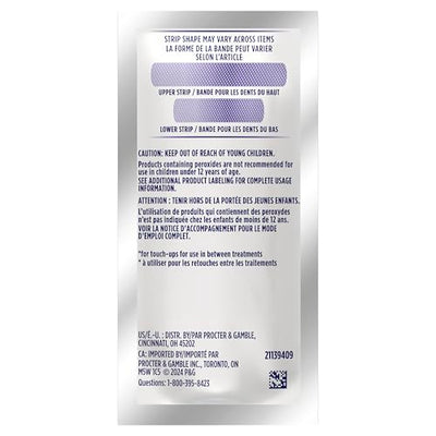 Crest 3D Whitestrips – Professional Teeth Whitening Kit (44 Strips, 22 Treatments)
