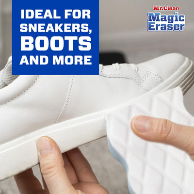 Mr. Clean Magic Eraser – Extra Durable Cleaning Pads (10-Pack) for Shoes & Surfaces