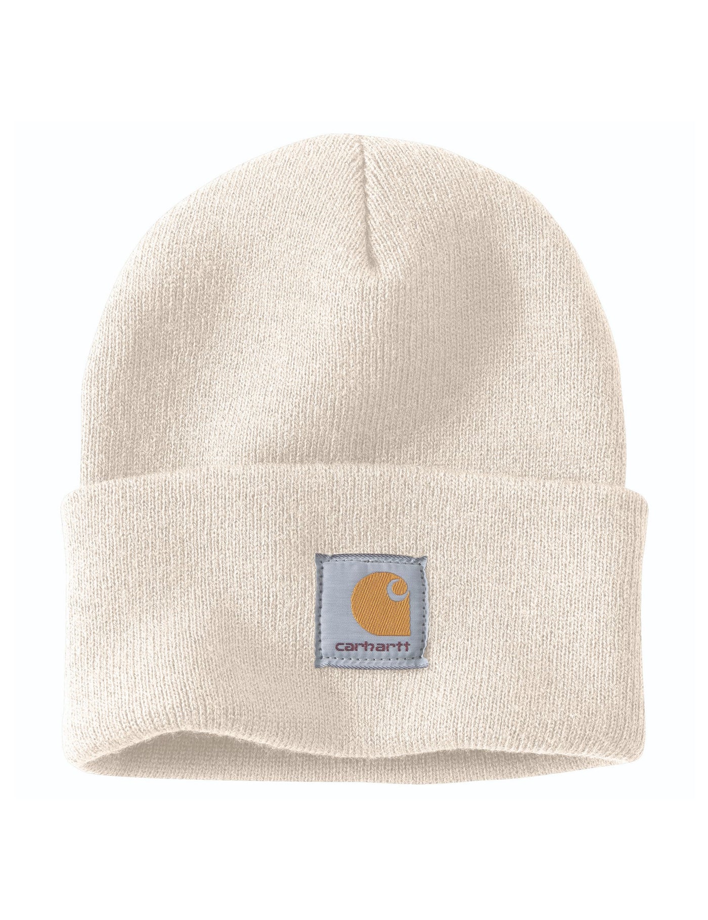 Carhartt Men's Knit Cuffed Beanie, Winter White, One Size